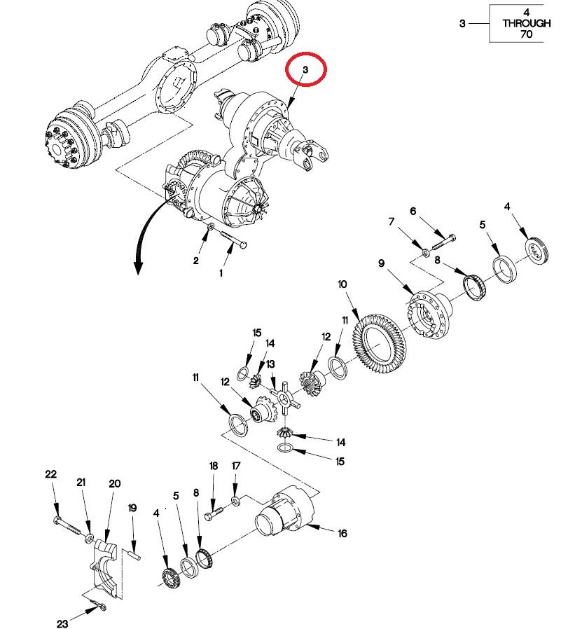 ATV Front Brake Drum with 10